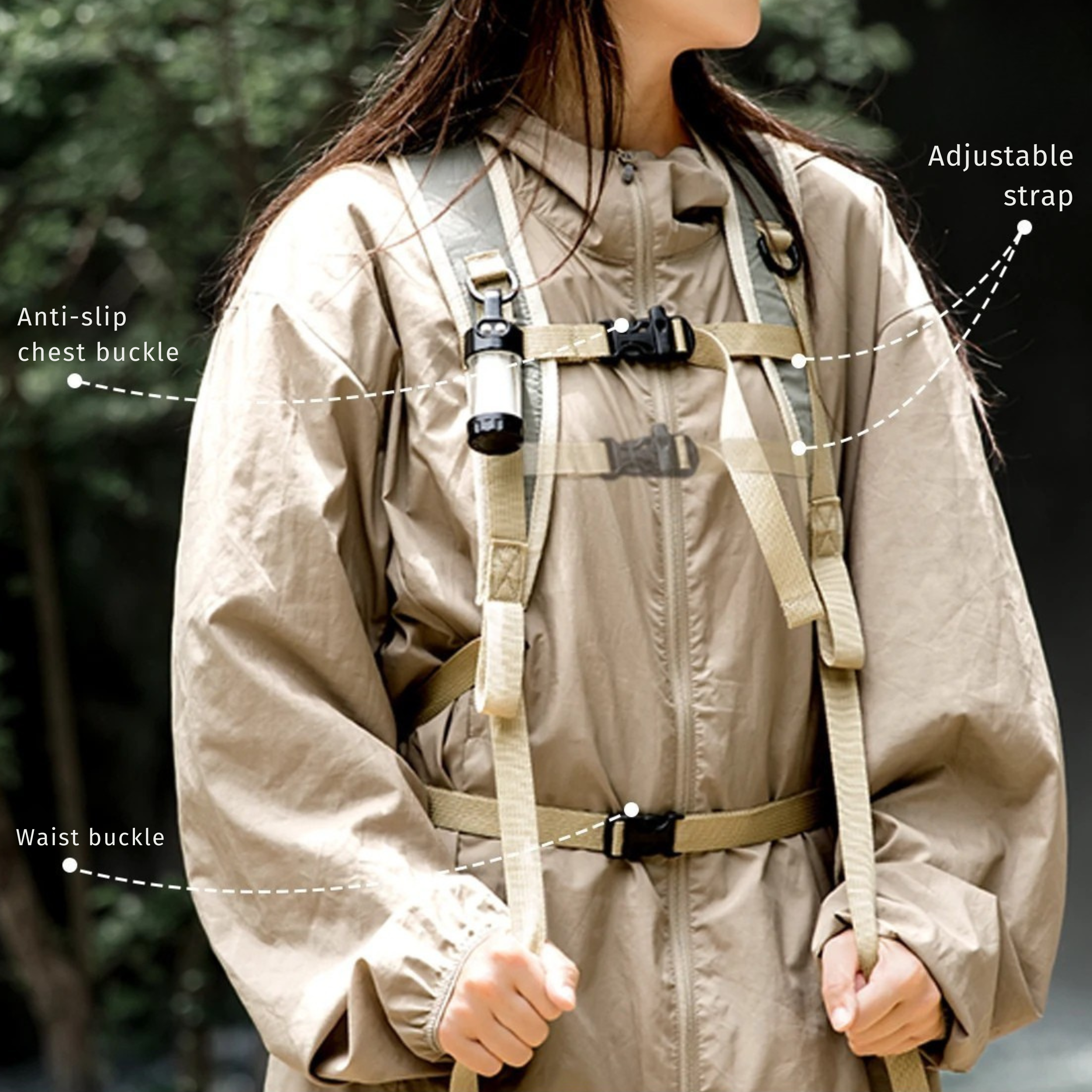 Terraway UK FOLDABLE BACKPACK LIGHTWEIGHT FOLDABLE HIKING BACKPACK