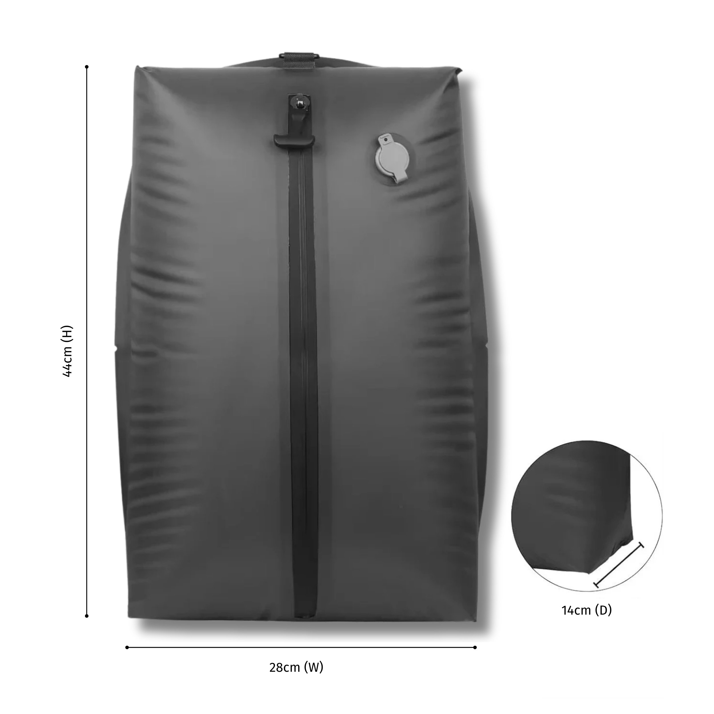 Terraway UK Vacuum Compression Packing Cubes 17L VACUUM COMPRESSION BAG WITH AIR PUMP