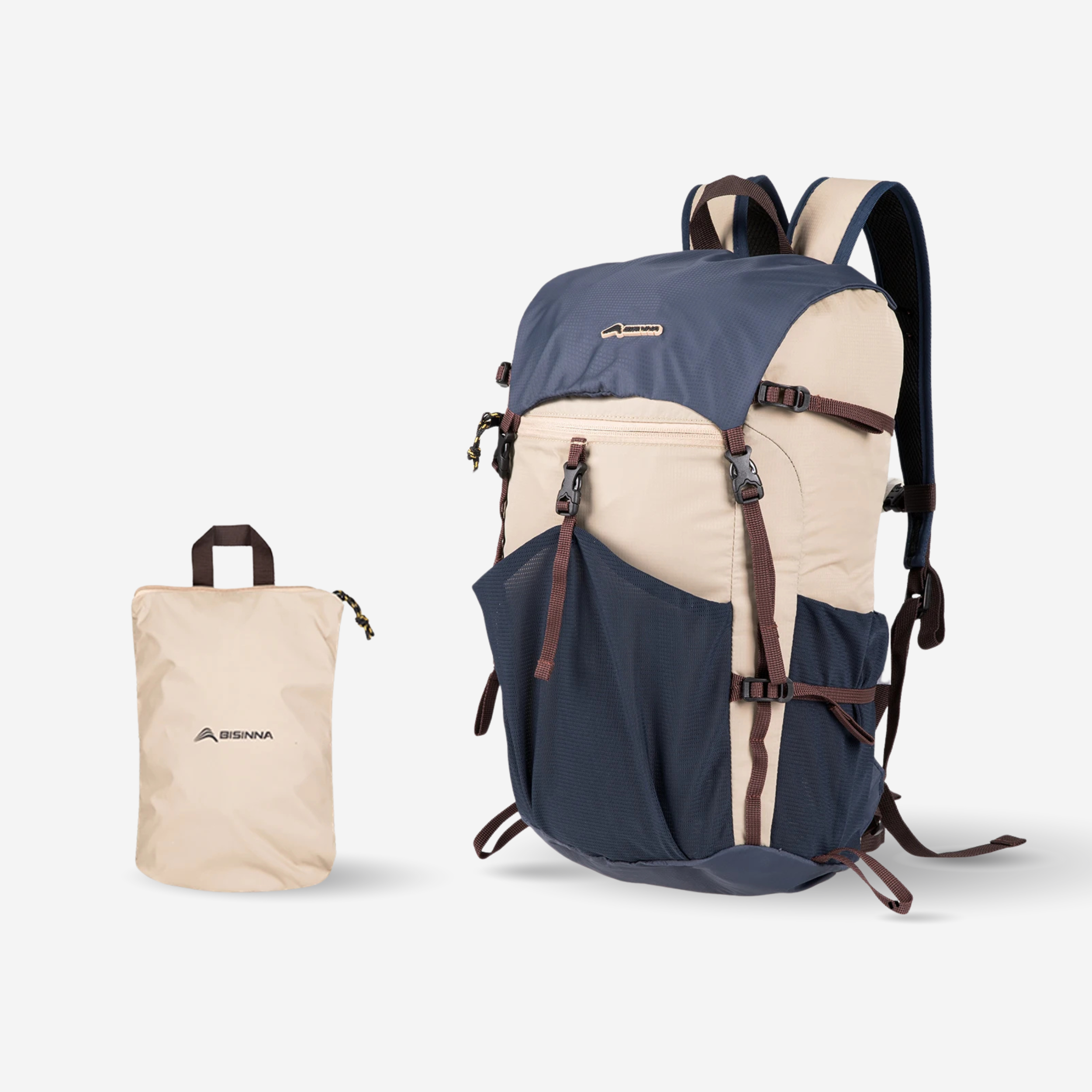 LIGHTWEIGHT FOLDABLE HIKING BACKPACK